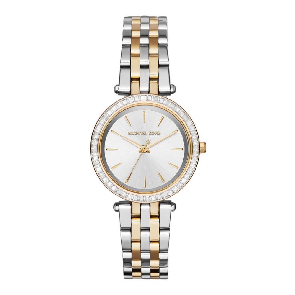 Michael Kors Mini Darci Two Tone Steel Bracelet